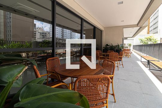 Área comum de kitnet/studio à venda com 1 quarto, 29m² em Perdizes, São Paulo