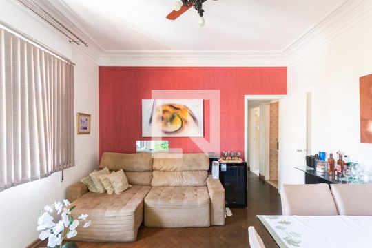 Sala de apartamento à venda com 3 quartos, 108m² em Tijuca, Rio de Janeiro