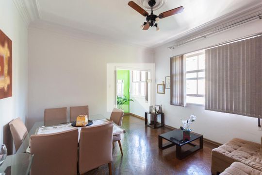 Sala de apartamento à venda com 3 quartos, 108m² em Tijuca, Rio de Janeiro