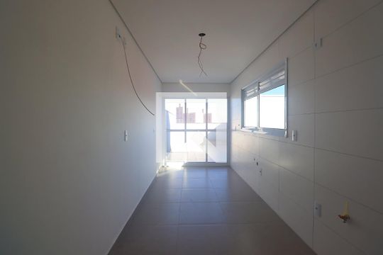 Cozinha de apartamento à venda com 2 quartos, 95m² em Utinga, Santo André