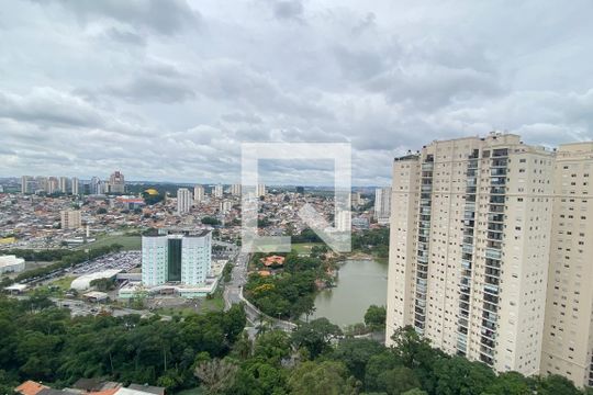 Vista do Quarto 1 de apartamento para alugar com 1 quarto, 41m² em Jardim Tupanci, Barueri