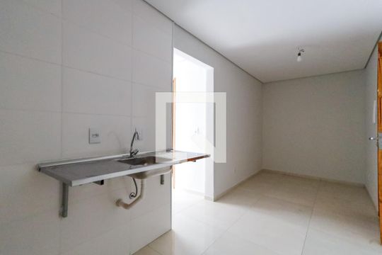 Sala e Cozinha de apartamento à venda com 1 quarto, 30m² em Vila Maria Alta, São Paulo