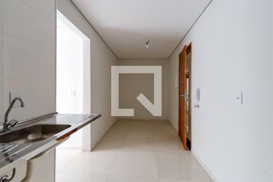 Sala e Cozinha de apartamento à venda com 1 quarto, 30m² em Vila Maria Alta, São Paulo