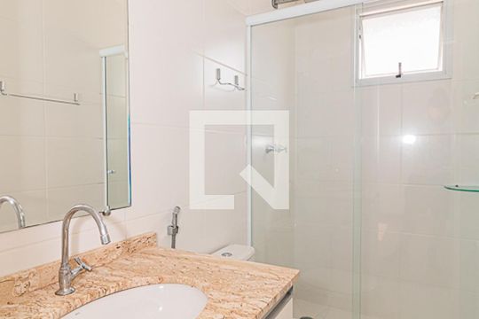 Banheiro da Suíte de apartamento à venda com 3 quartos, 80m² em Vila Guilherme, São Paulo