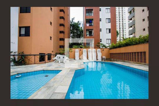 Área comum - Piscina de apartamento para alugar com 2 quartos, 63m² em Moema, São Paulo