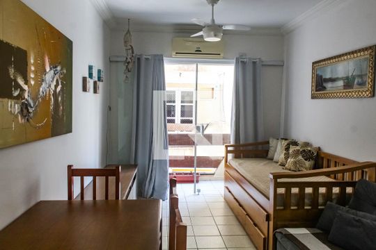 Apartamento para alugar com 1 quarto, 64m² em Balneário Cidade Atlântica, Guarujá