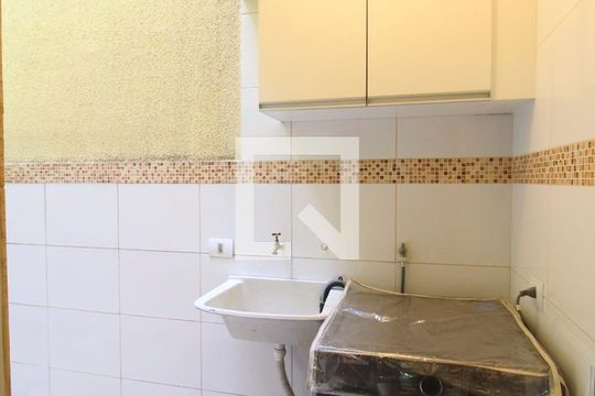 Área de Serviço de casa à venda com 2 quartos, 60m² em Utinga, Santo André