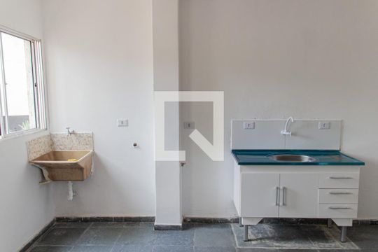 Sala/Cozinha  de apartamento para alugar com 1 quarto, 30m² em Vila Pereira Barreto, São Paulo