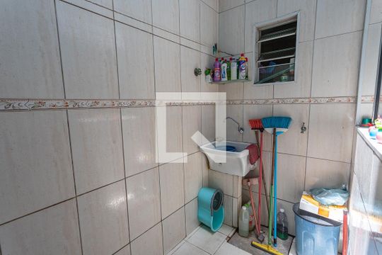 Área de serviço de casa à venda com 2 quartos, 144m² em Conceição, Diadema