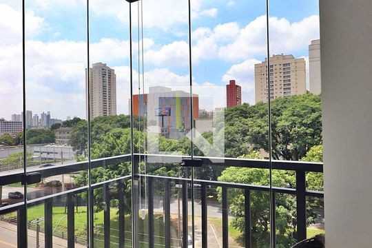 Varanda de kitnet/studio à venda com 1 quarto, 43m² em Campestre, Santo André