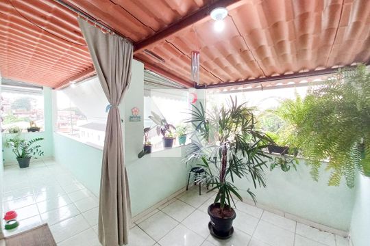 Varanda da suíte - Casa 2 de casa à venda com 4 quartos, 282m² em Canaa, Belo Horizonte
