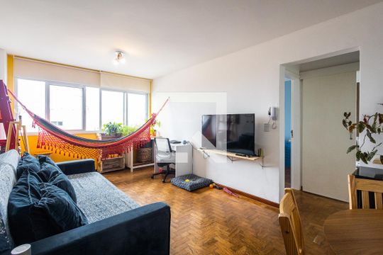 Sala de apartamento à venda com 1 quarto, 69m² em Sumarezinho, São Paulo