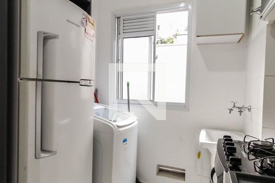Área de Serviço de apartamento à venda com 2 quartos, 62m² em Vila Taquari, São Paulo