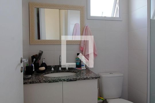 Banheiro da Suíte 1 de apartamento à venda com 2 quartos, 87m² em Jardim Caboré, São Paulo