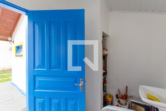 Área de serviço de casa para alugar com 2 quartos, 100m² em Santo Antônio de Lisboa, Florianópolis