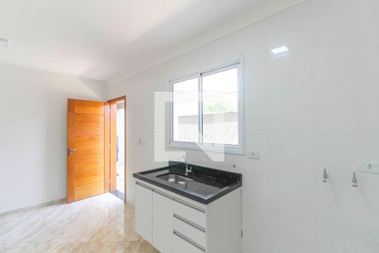 Sala/Cozinha de apartamento para alugar com 2 quartos, 39m² em Vila Alpina, São Paulo