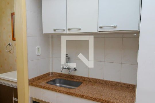 Cozinha - Armários de apartamento para alugar com 1 quarto, 32m² em Centro, Rio de Janeiro