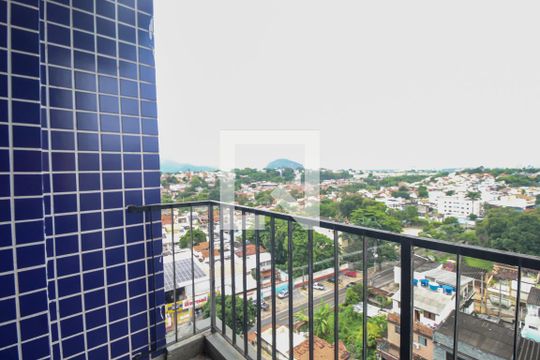 Varanda de apartamento à venda com 2 quartos, 55m² em Jacarepaguá, Rio de Janeiro
