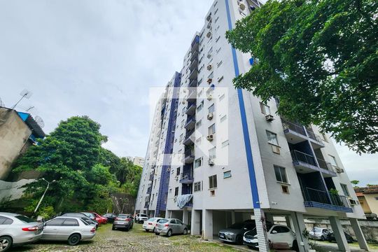 Fachada de apartamento à venda com 2 quartos, 55m² em Jacarepaguá, Rio de Janeiro