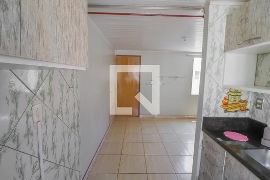 Cozinha e Área de Serviço de apartamento à venda com 2 quartos, 42m² em Rio dos Sinos, São Leopoldo