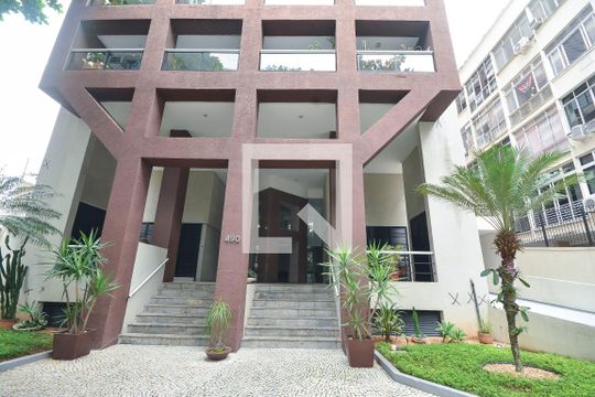 Fachada de apartamento à venda com 2 quartos, 77m² em Botafogo, Rio de Janeiro