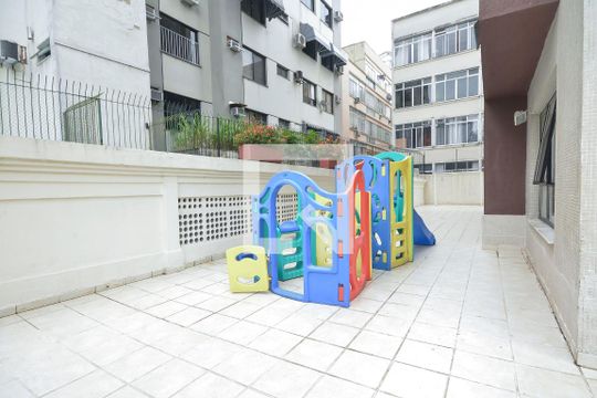 Área Comum - Playground de apartamento à venda com 2 quartos, 77m² em Botafogo, Rio de Janeiro