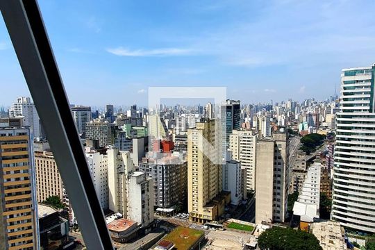 Vista de apartamento à venda com 1 quarto, 44m² em Consolação, São Paulo