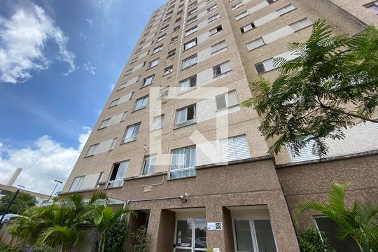 Fachada do bloco de apartamento à venda com 2 quartos, 47m² em Novo Osasco, Osasco