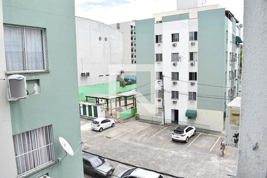 Vista da Sala de apartamento à venda com 2 quartos, 50m² em Campo Grande, Rio de Janeiro