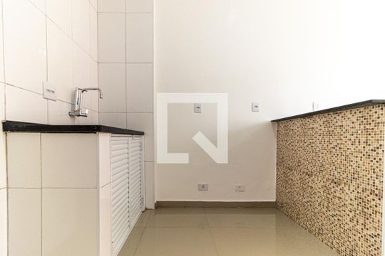 Cozinha de kitnet/studio para alugar com 1 quarto, 28m² em Vila Buarque, São Paulo