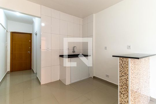 Cozinha de kitnet/studio para alugar com 1 quarto, 28m² em Vila Buarque, São Paulo