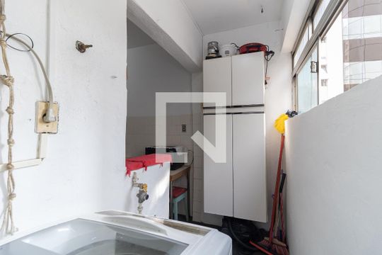Lavanderia de apartamento para alugar com 1 quarto, 50m² em Aclimação, São Paulo
