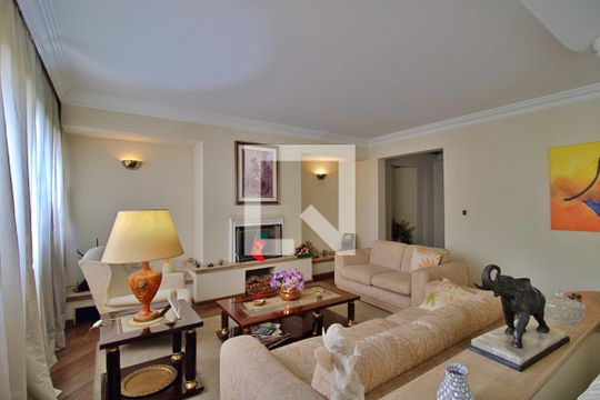 Sala de apartamento para alugar com 4 quartos, 383m² em Fazenda Morumbi, São Paulo