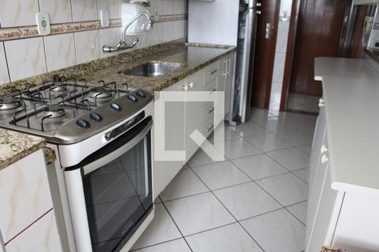 Cozinha e Área de Serviço de apartamento à venda com 2 quartos, 69m² em Vila Barreto, São Paulo