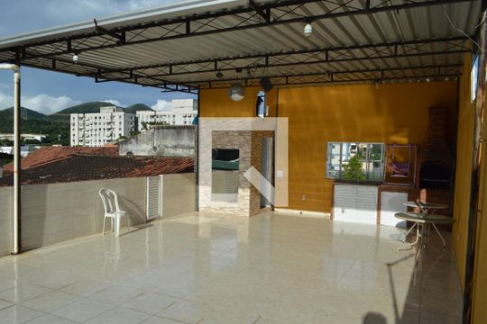 Terraço de casa de condomínio à venda com 2 quartos, 160m² em Taquara, Rio de Janeiro
