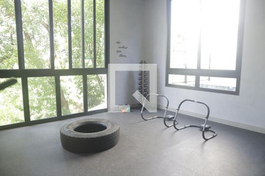Área comum - Academia de apartamento para alugar com 1 quarto, 37m² em Chácara Inglesa, São Paulo