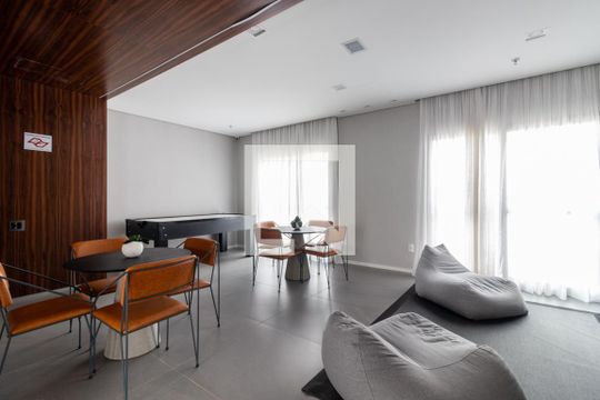 Salão de Festas de kitnet/studio à venda com 1 quarto, 21m² em Indianópolis, São Paulo