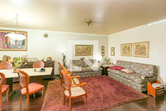 Sala de apartamento à venda com 3 quartos, 198m² em Campo Belo, São Paulo