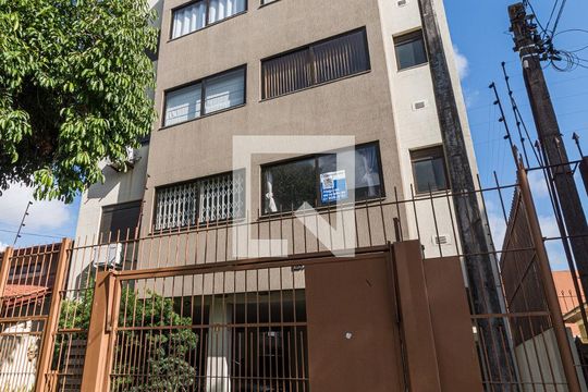 Fachada do Prédio de apartamento para alugar com 1 quarto, 48m² em Jardim do Salso, Porto Alegre