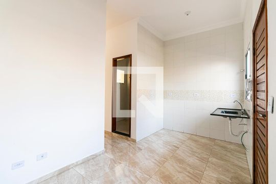 Sala / Cozinha de apartamento à venda com 1 quarto, 35m² em Chácara Seis de Outubro, São Paulo