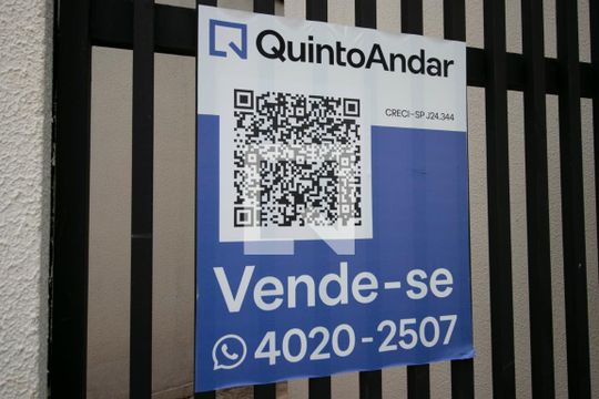 Fachada - Plaquinha de casa à venda com 1 quarto, 35m² em Chácara Seis de Outubro, São Paulo
