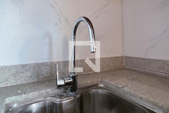 Cozinha de kitnet/studio para alugar com 1 quarto, 30m² em Itaim Bibi, São Paulo