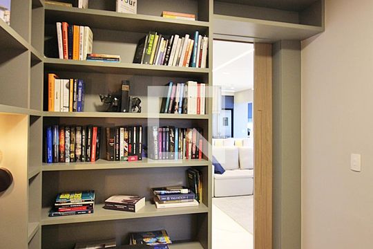 Sala de Leitura  de apartamento à venda com 3 quartos, 151m² em Centro, São Bernardo do Campo