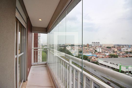 Sacada do Quarto 1 - Suíte de apartamento à venda com 3 quartos, 151m² em Centro, São Bernardo do Campo