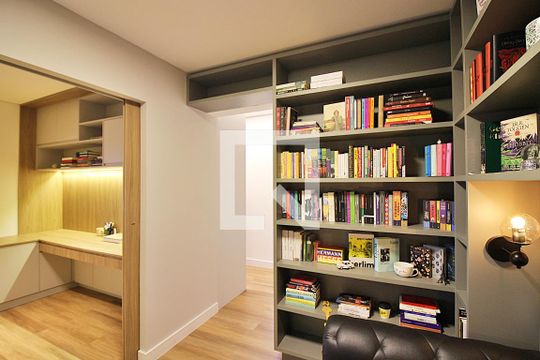 Sala de Leitura  de apartamento à venda com 3 quartos, 151m² em Centro, São Bernardo do Campo