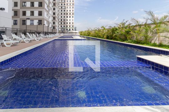 Área comum - Piscina de apartamento à venda com 1 quarto, 38m² em Presidente Altino, Osasco