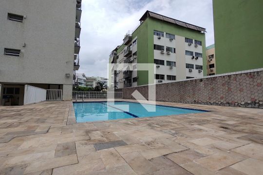 Área comum - Piscina de apartamento à venda com 2 quartos, 70m² em Anil, Rio de Janeiro