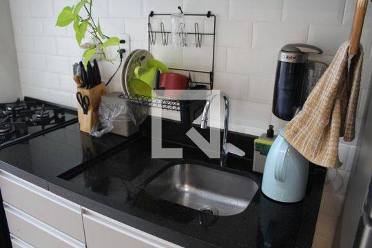 Cozinha de apartamento à venda com 2 quartos, 62m² em Barra Funda, São Paulo