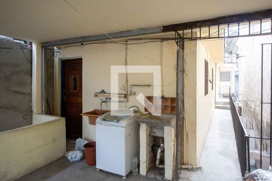 Área de Serviço de casa para alugar com 1 quarto, 44m² em Conceição, Diadema
