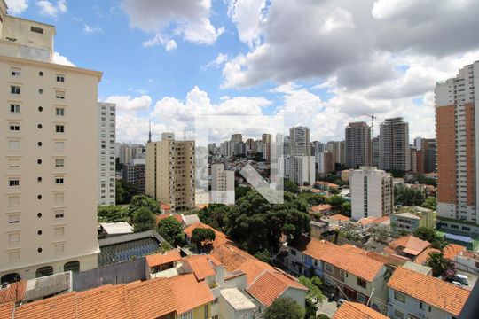Vista da Varanda  de kitnet/studio para alugar com 1 quarto, 24m² em Perdizes, São Paulo